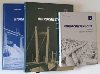 HIDROCONSTRUCTIA , VOLUMELE I - III de MIHAI COJOCAR , 2008 foto
