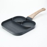 Cumpara ieftin Tigaie grill compartimentata 35x19 cm, material metal+pvc
