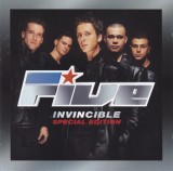 Five - Invincible CD Album Edition RCA BMG Muzica Rock Pop