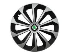 Set 4 capace roti pentru Skoda, model Fame Mix, R16 foto