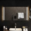 VidaXL Oglindă de baie cu LED, 90x50 cm 151751