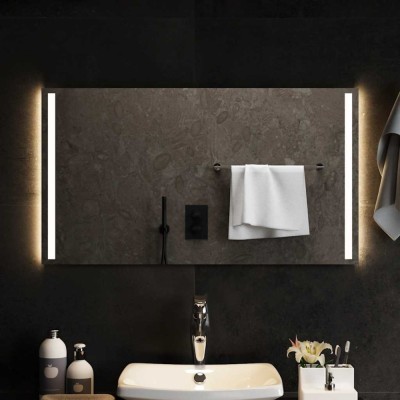 vidaXL Oglindă de baie cu LED, 90x50 cm 151751 foto
