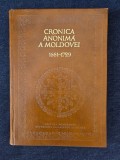 Cronica anonima a Moldovei, 1661-1729 (Pseudo-Amiras)