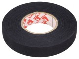 Bandă Textilă 15mm x 25m Neagră