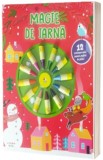 Magie de iarna. Carte de colorat. 12 creioane mici pentru maini de pitici - Litera