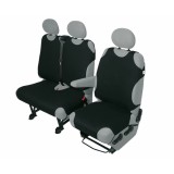 Huse scaun maieu furgoneta de transport Kegel 1+2Locuri - Negru Garage AutoRide