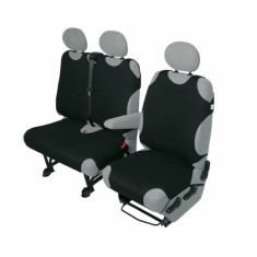 Huse scaun maieu furgoneta de transport Kegel 1+2Locuri - Negru Garage AutoRide foto