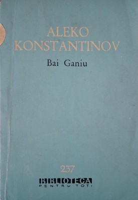 Bai Ganiu &amp;ndash; Aleko Kostantinov foto
