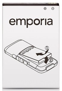 ACUMULATOR EMPORIA ELEGANCE PREMIUM/SOLID MAH LI-ON ORI AK-V36 EMPORIA foto