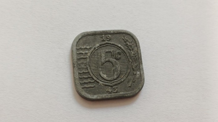 Olanda-5 Centi 1943