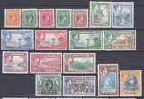 DB1 Colonii Jamaica 1938 KGVI Uzuale Ocupatii 17 v. MLH + 1 v. MNH 2 poze Atentie, Nestampilat