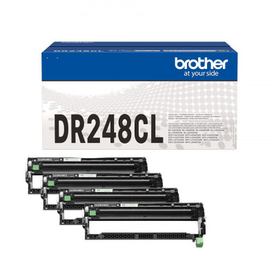 Set DRUM UNIT Original Brother DR248CL DR-248 foto