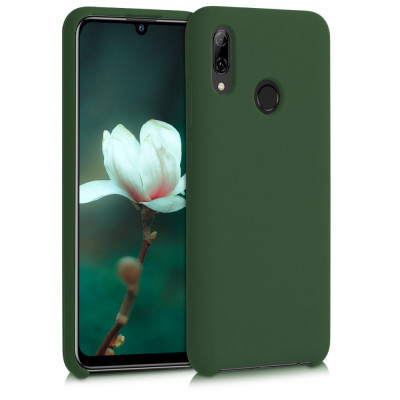 Husa pentru Huawei P Smart (2019), Silicon, Verde, 47824.80 foto