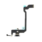 Flex Incarcare si Microfon iPhone XS, Compatibil, Neagra - Inlocuire Mufa