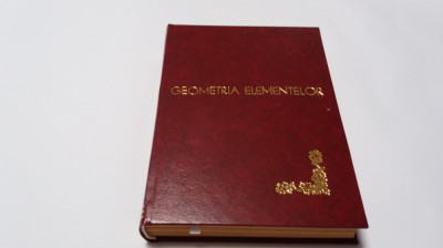 C.Mihailescu GEOMETRIA ELEMENTELOR REMARCABILE LEGATA DE LUX ,RF12/0 foto