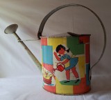 Stropitoare cu sigla intreprinderii 9 Mai Lugoj - jucarie veche din tabla litografiata - fabricata in anul 1969 - piesa deosebita si rara