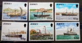 Jersey 2001 Nave cu panze corabii transport maritim serie 6v neștampilat