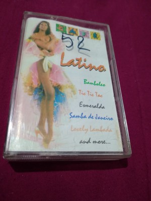 CASETA AUDIO CAFE LATINO RARA !!!! ORIGINALA foto