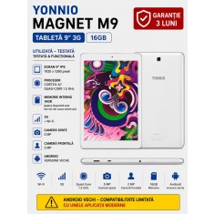 Tableta Yonnio Magnet M9 9 3G 16GB Quad-Core , Utilizata , Garantie 3 Luni
