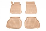 Covorase Presuri Auto Cauciuc Dedicate Bej BMW SERIA 5 E39 1995 - 2004