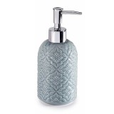 Cumpara ieftin Dispenser sapun lichid ceramica gri &Oslash; 7,5 cm x 18,5 H, 320 ml