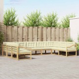 vidaXL Set de canapele de exterior 7 pcs Lemn Solid de Acacia 3387049