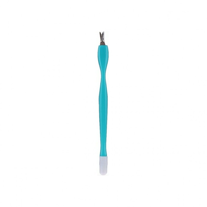 Chiureta pentru cuticule, cu impingator, Top Choice