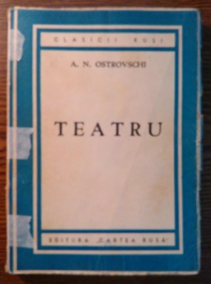 A. N. Ostrovschi - Teatru foto