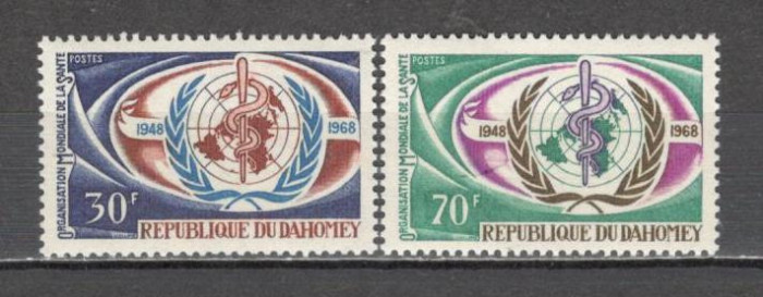 Dahomey.1968 20 ani OMS MD.56