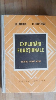 Explorari functionale pentru cadre medii- Fl.Marin, C.Popescu foto