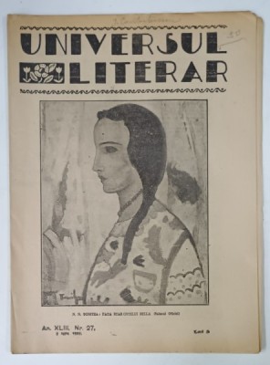 UNIVERSUL LITERAR , No. 27 , 1927 foto