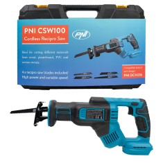 Resigilat : Fierastrau electric alternativ PNI CSW100 fara acumulator, 4 lame incl