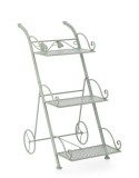 Cumpara ieftin Suport flori otel verde Harriet 54x34x78 cm