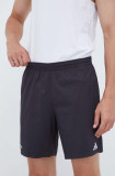 Adidas Performance pantaloni scurți de alergare Designed for Running culoarea negru