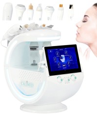 Aparat cosmetic profesional analizor de piele pentru curățare cu hidrogen combinat 9 &icirc;n 1