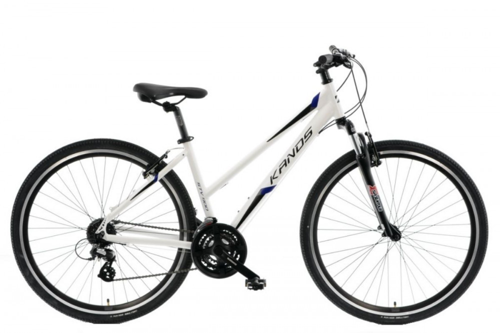 Bicicleta Dama Kands® STV-900 Aluminiu Roata 28'', Alb - 19 inch - 168-185  cm inaltime | Okazii.ro