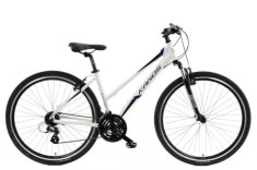 Bicicleta Dama Kands? STV-900 Aluminiu Roata 28&amp;#039;&amp;#039;, Alb - 17 inch - 150-167 cm inaltime foto