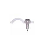 Cumpara ieftin Set 10 Cleme fixare cu surub, 8mm, Transparent