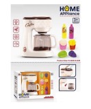 Jucarie aparat de cafea cu accesorii si functie curgere apa