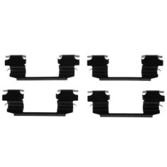 Set accesorii placute frana Nissan X-Trail 1 (T30), 2.0, 2.0 4X4, 2.2 DCi, 2.2 dCi 4x4, 2.2 DCi FWD, 2.2 Di 4x4, 2.5 4x4, punte Fata, restrictii prod