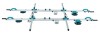 Sistem de transport cu 4 ventuze cu vacuum + 6 ventuze clasice pt. placi mari, 320cm, 130kg - BIHUI-LFCSV4
