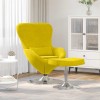 VidaXL Fotolii, scaune reclinabile și scaune de dormit 2 pcs Galben