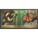 MEXIC 2016 FAUNA FLUTURI EMISIUNE COMUNA CU JAMAICA