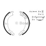 Set saboti frana, frana de mana PEUGEOT BOXER platou / sasiu (244) (2001 - 2016) BOSCH 0 986 487 712
