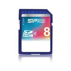 Card Silicon Power SDHC 8GB Clasa 4 foto