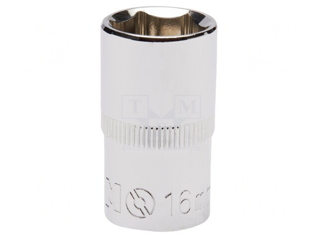 Tubulară HEX 16mm 1/2 oțel crom-vanadium