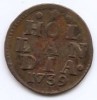 Olanda Duit 1739 - Cupru 21 mm, KM-80, Europa, Cupru (arama)
