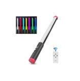 ​Bagheta LED RGB Portabila 2000mAh 3000K-6000K PULUZ Waterproof Light Stick cu Telecomanda