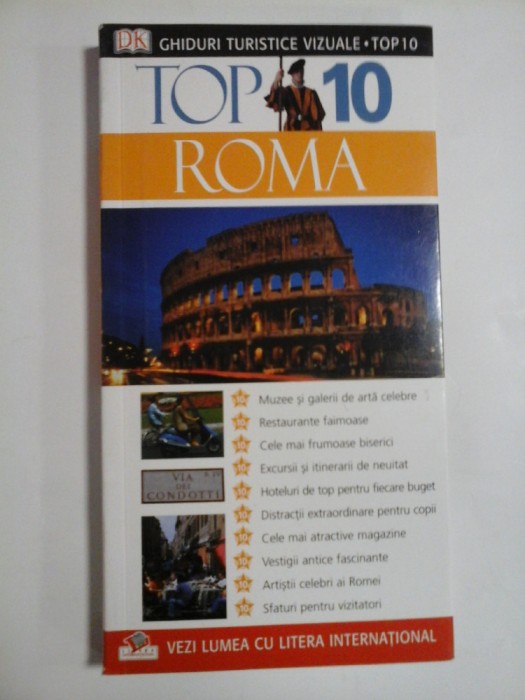 GHIDURI TURISTICE VIZUALE - TOP 10 - TOP 10 ROMA - REID BRAMBLETT, JEFFREY KENNEDY
