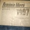 ZIAR ROMANIA LIBERA 17 MARTIE 1945